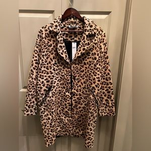 Noisy May Leopard Print Jacket